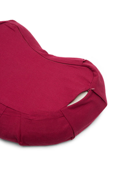cotton crescent meditation cushion