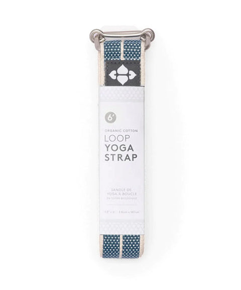 Yoga Strap 6 ft Ivory 100% Cotton Machine Washable NIB GAIAM Yoga
