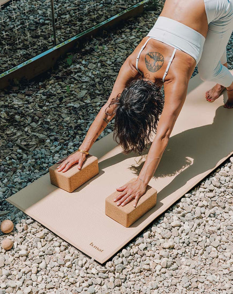 b, Halfmoon Natural Rubber Massage Peanut: Relieve Neck, Back, and Head  Tension - Mukha Yoga