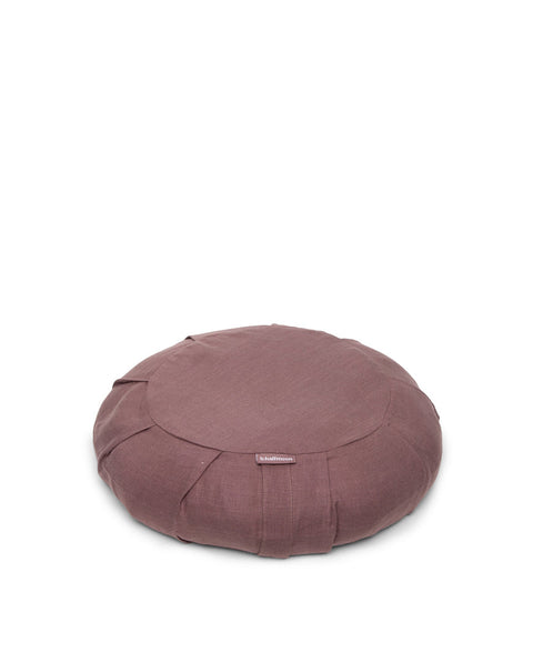 linen round meditation cushion cover