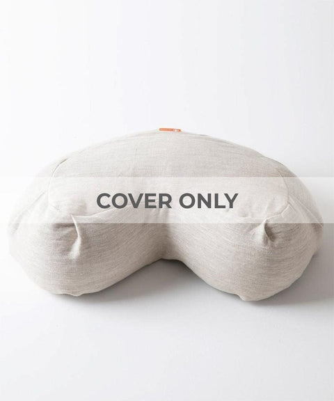 Linen Crescent Meditation Cushion Cover